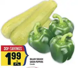 Marché Adonis BALADI SQUASH GREEN PEPPERS offer