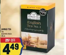 Marché Adonis AHMAD TEA Tea offer