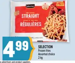 Marché Adonis SELECTION Frozen fries offer