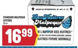 Marché Adonis STANDARD MALPEQUE OYSTERS offer