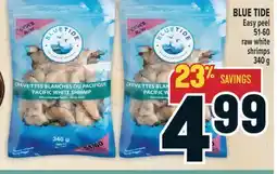 Marché Adonis BLUE TIDE Easy peel 51-60 raw white shrimps offer