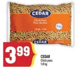 Marché Adonis CEDAR Chick peas offer