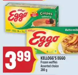Marché Adonis KELLOGG'S EGGO Frozen waffles offer