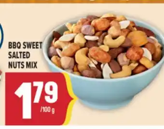 Marché Adonis BBQ SWEET SALTED NUTS MIX offer