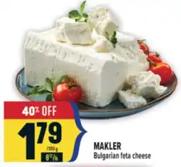 Marché Adonis MAKLER Bulgarian feta cheese offer
