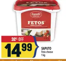 Marché Adonis SAPUTO Feta cheese offer