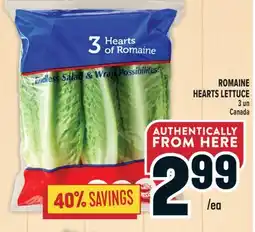 Marché Adonis ROMAINE HEARTS LETTUCE offer