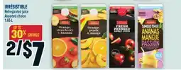 Marché Adonis IRRÉSISTIBLE Refregirated juice offer