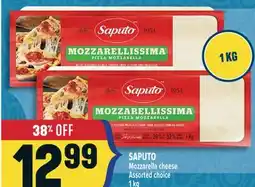 Marché Adonis SAPUTO Mozzarella cheese offer