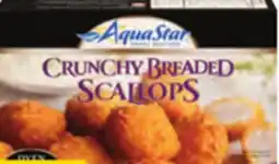 Giant Tiger Aqua Star frozen breaded scallops or shrimp offer