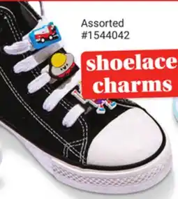 Giant Tiger shoelace charms offer