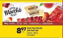 Giant Tiger Giant Tiger Marché pork back ribs offer