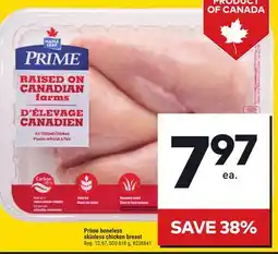 Giant Tiger Prime boneless skinless chicken breast offer