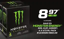 Giant Tiger MONSTER ENERGY offer