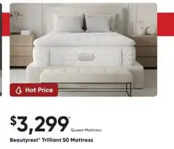 Sleep Country Beautyrest Trilliant 50 Mattress offer