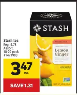 Giant Tiger Stash tea offer