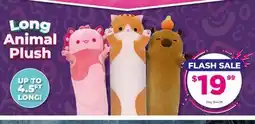 Showcase Long Animal Plush offer