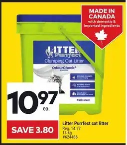 Giant Tiger Litter Purrfect cat litter offer