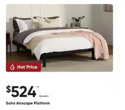 Sleep Country Soho Airscape Platform offer