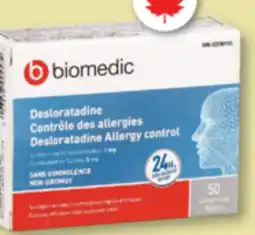Familiprix BIOMEDIC, Allergy control, 5 mg, 50 tablets offer