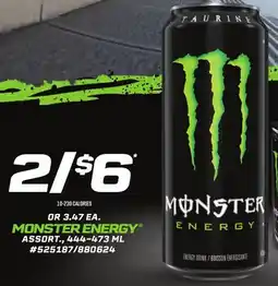 Giant Tiger MONSTER ENERGY offer
