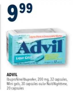 Familiprix ADVIL, Ibuprofen, 200 mg, 144 or 250 tablets offer