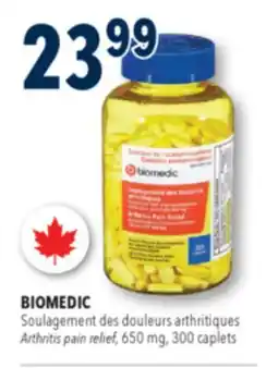 Familiprix BIOMEDIC, Arthritis pain relief, 650 mg, 300 caplets offer