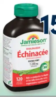 Familiprix JAMIESON, Echinacea or odourless garlic, selected products offer