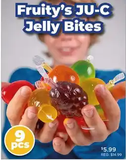 Showcase Fruity's JU-C Jelly Bites offer