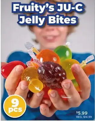 Showcase Fruity's JU-C Jelly Bites offer