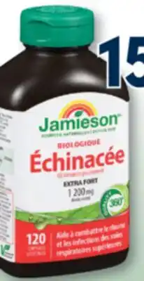 Familiprix JAMIESON, Echinacea, selected products offer