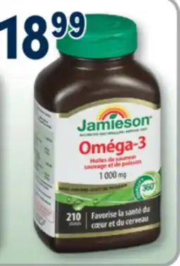 Familiprix JAMIESON, Omega-3, ultra strength, 900 mg, 75 softgels offer