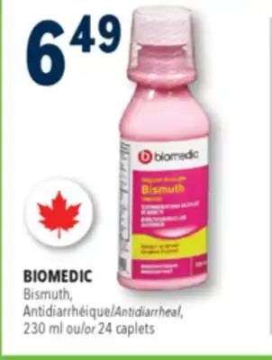 Familiprix BIOMEDIC, Bismuth, Antidiarrheal, 230 ml offer
