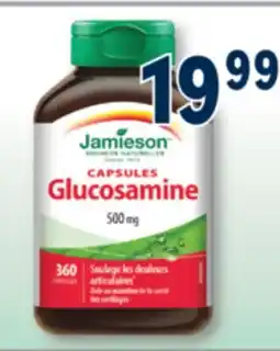 Familiprix JAMIESON, Glucosamine, 500 mg, 360 capsules ou 300 + 60 caplets offer