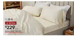 Sleep Country Bamboo Nights Sheet Set offer