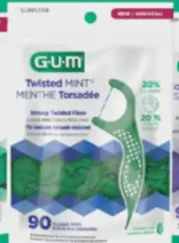 Familiprix GUM Professional clean dental floss picks Fresh Mint 90 un offer