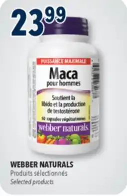 Familiprix WEBBER NATURALS, Maca for women or men, 60 capsules offer