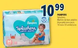 Familiprix PAMPERS, Splashers, Disposable swim pants, 18 units offer