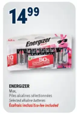 Familiprix ENERGIZER, Max, Alkaline batteries, AA 16 offer