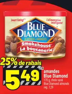 Metro AMANDES BLUE DIAMOND | BLUE DIAMOND ALMONDS offer