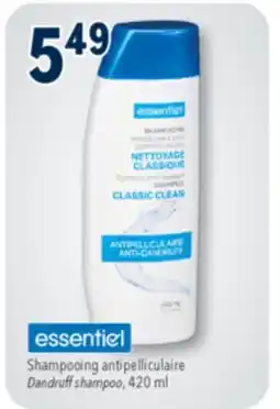 Familiprix ESSENTIEL, Dandruff shampoo, 420 ml offer