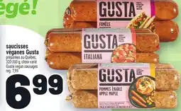 Metro SAUCISSES VÉGANES GUSTA | GUSTA VEGAN SAUSAGES offer