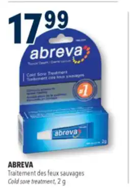 Familiprix ABREVA, Cold sore treatment, 2 g offer