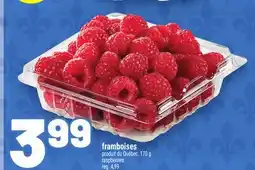 Metro FRAMBOISES | RASPBERRIES offer