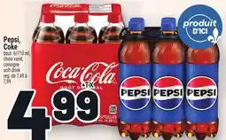Metro PEPSI, COKE | SOFT DRINK offer