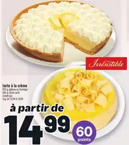 Metro TARTE À LA CRÈME | CREAM PIE offer