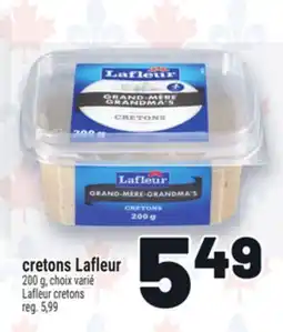 Metro CRETONS LAFLEUR | LAFLEUR CRETONS offer
