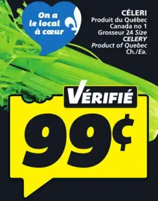 IGA CELERY offer