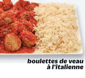 Metro BOULETTES DE VEAU À L'ITALIENNE offer