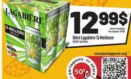 Metro BIÈRE LAGABIÈRE TA MEILLEURE offer